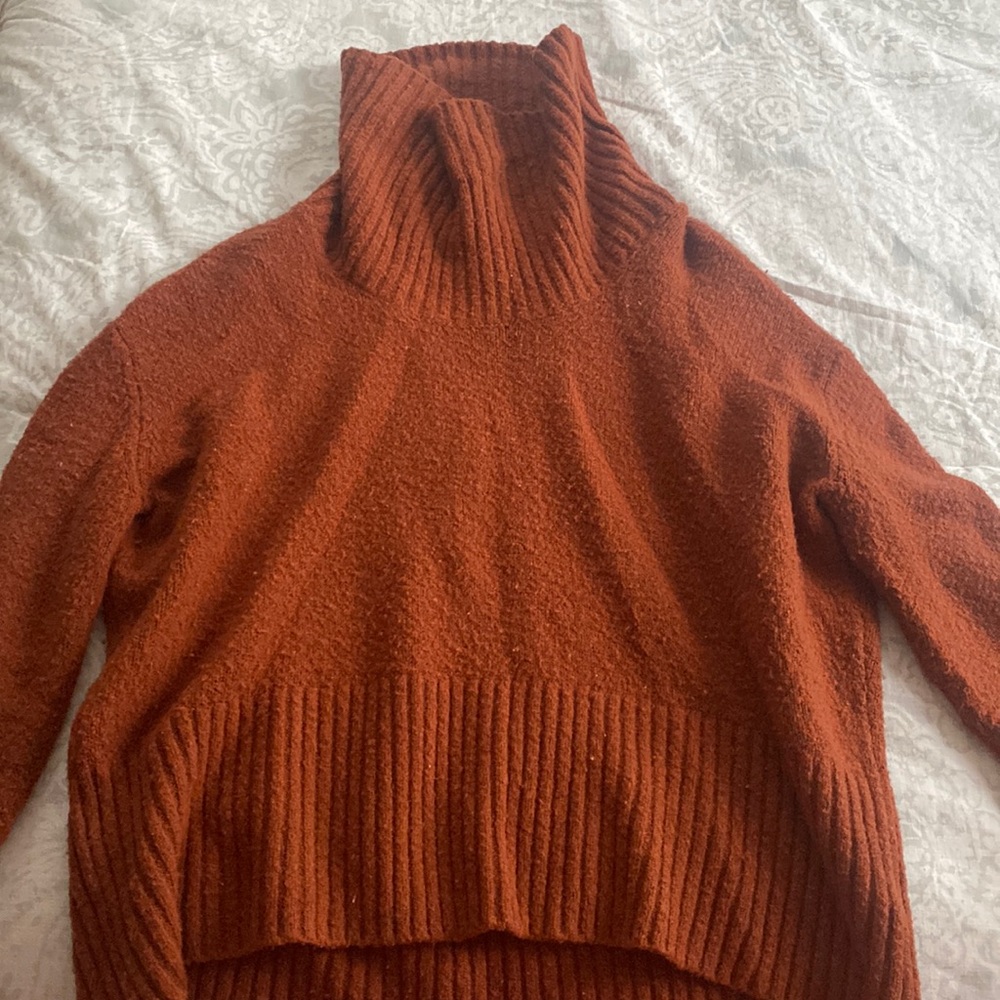 Cowl neck sweater